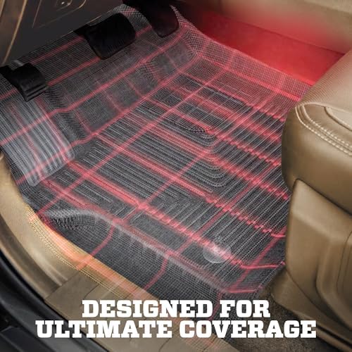 Husky Liners Weatherbeater Floor Mats   Fits 2017   2025 Mazda CX 5   Front & 2nd Row  3 pc Black   95641