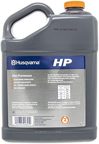 Husqvarna OEM HP 2 Stroke Engine Oil 1 Gallon Bottle 593152605