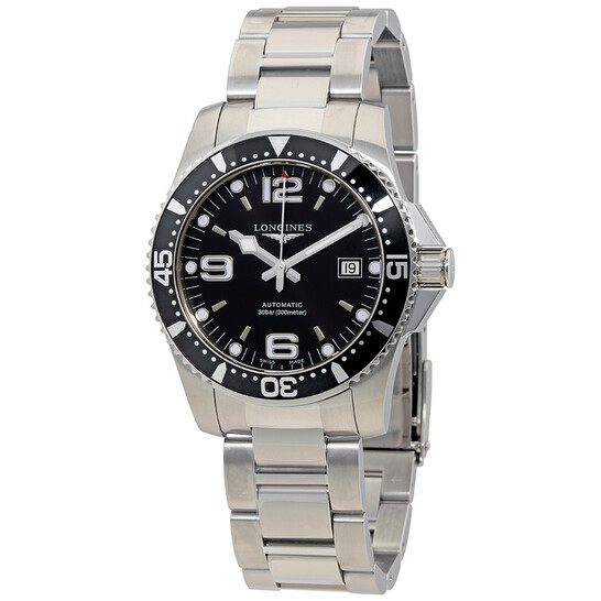 HydroConquest 41mm Automatic Black Dial Men s Watch