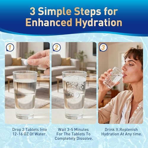 Hydrogen Water Tablets & Hydrogen Tablets  H2 Molecular Hydrogen for Drinking Water with Magnesium  12 PPM Supplements for Mental Clarity  Cognitive Function and Energy  120 Counts