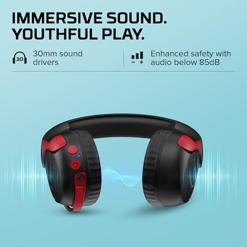 HyperX CloudX Stinger 2 Core   Gaming Headset for Xbox  Lightweight Over Ear headsets with mic  Swivel to Mute Function  40mm Drivers   Black