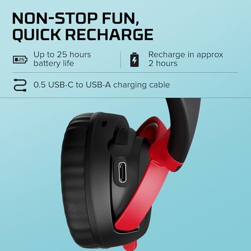 HyperX CloudX Stinger 2 Core   Gaming Headset for Xbox  Lightweight Over Ear headsets with mic  Swivel to Mute Function  40mm Drivers   Black