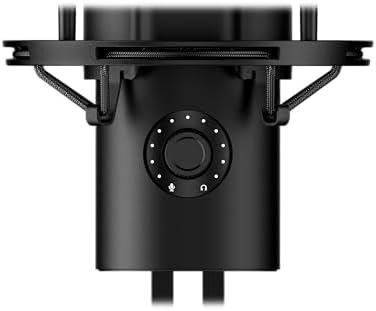 HyperX QuadCast 2   USB Microphone for Gaming  Streaming and Podcasting  with On Board Controls  LED Lighting  Removable Shock Mount  PC  Mac  PS5  PS4  USB C   Black
