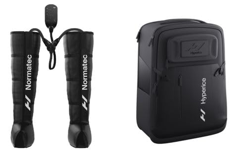 Hyperice Normatec 3   Recovery System with Patented Dynamic Compression Massage Technology  Normatec 3 Standard Size Legs and Backpack