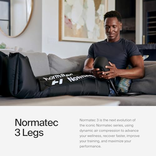 Hyperice Normatec 3   Recovery System with Patented Dynamic Compression Massage Technology  Normatec 3 Standard Size Legs and Backpack