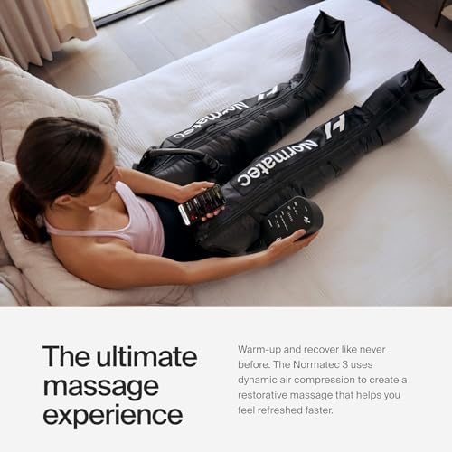 Hyperice Normatec 3   Recovery System with Patented Dynamic Compression Massage Technology  Normatec 3 Standard Size Legs and Backpack