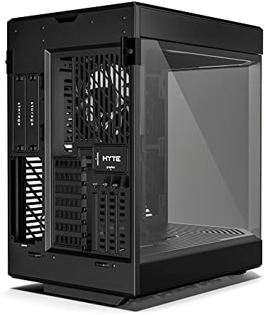 Hyte Y70 Touch Infinite Dual Chamber ATX Mid Tower Modern Aesthetic Case with Integrated 2 5K LCD Touchscreen   Snow White