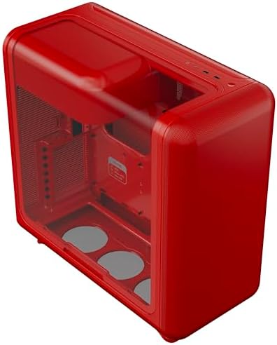 Hyte Y70 Touch Infinite Dual Chamber ATX Mid Tower Modern Aesthetic Case with Integrated 2 5K LCD Touchscreen   Snow White