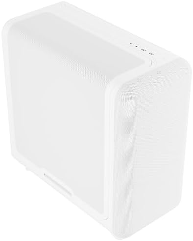 Hyte Y70 Touch Infinite Dual Chamber ATX Mid Tower Modern Aesthetic Case with Integrated 2 5K LCD Touchscreen   Snow White