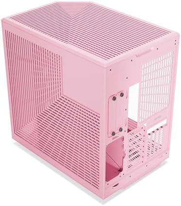 Hyte Y70 Touch Infinite Dual Chamber ATX Mid Tower Modern Aesthetic Case with Integrated 2 5K LCD Touchscreen   Snow White