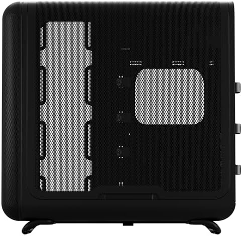 Hyte Y70 Touch Infinite Dual Chamber ATX Mid Tower Modern Aesthetic Case with Integrated 2 5K LCD Touchscreen   Snow White