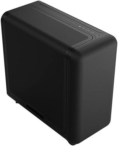 Hyte Y70 Touch Infinite Dual Chamber ATX Mid Tower Modern Aesthetic Case with Integrated 2 5K LCD Touchscreen   Snow White