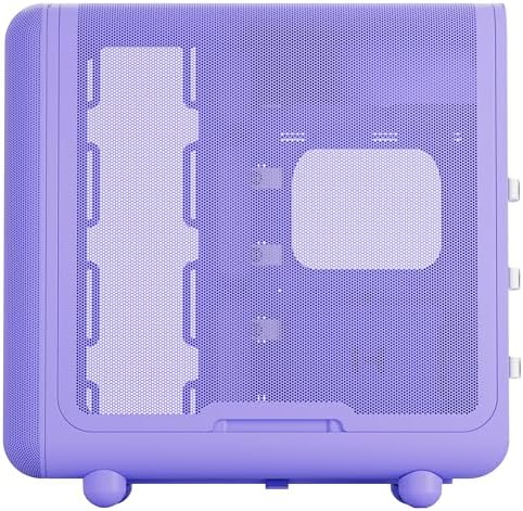 Hyte Y70 Touch Infinite Dual Chamber ATX Mid Tower Modern Aesthetic Case with Integrated 2 5K LCD Touchscreen   Snow White