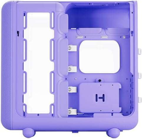 Hyte Y70 Touch Infinite Dual Chamber ATX Mid Tower Modern Aesthetic Case with Integrated 2 5K LCD Touchscreen   Snow White