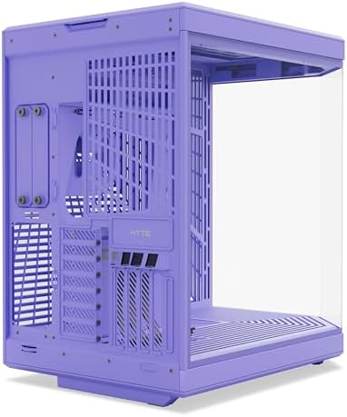 Hyte Y70 Touch Infinite Dual Chamber ATX Mid Tower Modern Aesthetic Case with Integrated 2 5K LCD Touchscreen   Panda/White