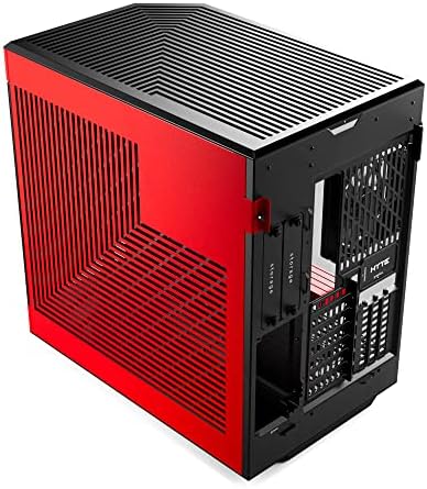 Hyte Y70 Touch Infinite Dual Chamber ATX Mid Tower Modern Aesthetic Case with Integrated 2 5K LCD Touchscreen   Panda/White