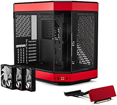 Hyte Y70 Touch Infinite Dual Chamber ATX Mid Tower Modern Aesthetic Case with Integrated 2 5K LCD Touchscreen   Panda/White