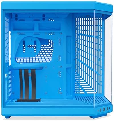 Hyte Y70 Touch Infinite Dual Chamber ATX Mid Tower Modern Aesthetic Case with Integrated 2 5K LCD Touchscreen   Panda/White