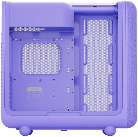 Hyte Y70 Touch Infinite Dual Chamber ATX Mid Tower Modern Aesthetic Case with Integrated 2 5K LCD Touchscreen   Panda/White