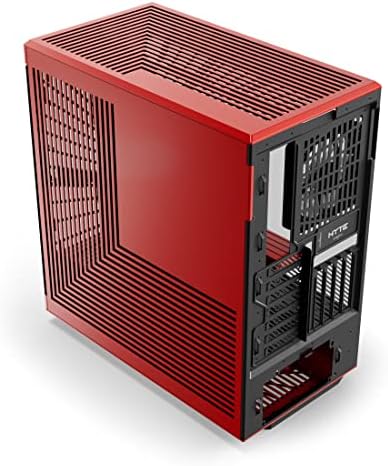 Hyte Y70 Upgraded Modern Aesthetic Dual Chamber Panoramic Tempered Glass Mid Tower ATX Computer Gaming Case with PCIE 4 0 Riser Cable Included  White  CS HYTE Y70 BW 