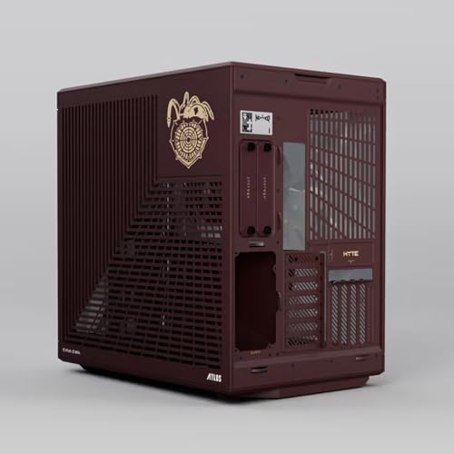 Hyte Y70 Upgraded Modern Aesthetic Dual Chamber Panoramic Tempered Glass Mid Tower ATX Computer Gaming Case with PCIE 4 0 Riser Cable Included  White  CS HYTE Y70 BW 