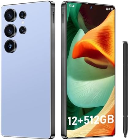 I25 Ultra  6 99 FHD  Android 14 Smartphone   12GB 512GB   108MP 68MP Camera   7000mAh Battery   Built in Stylus Pen   Blazing Fast Performance  Purple 