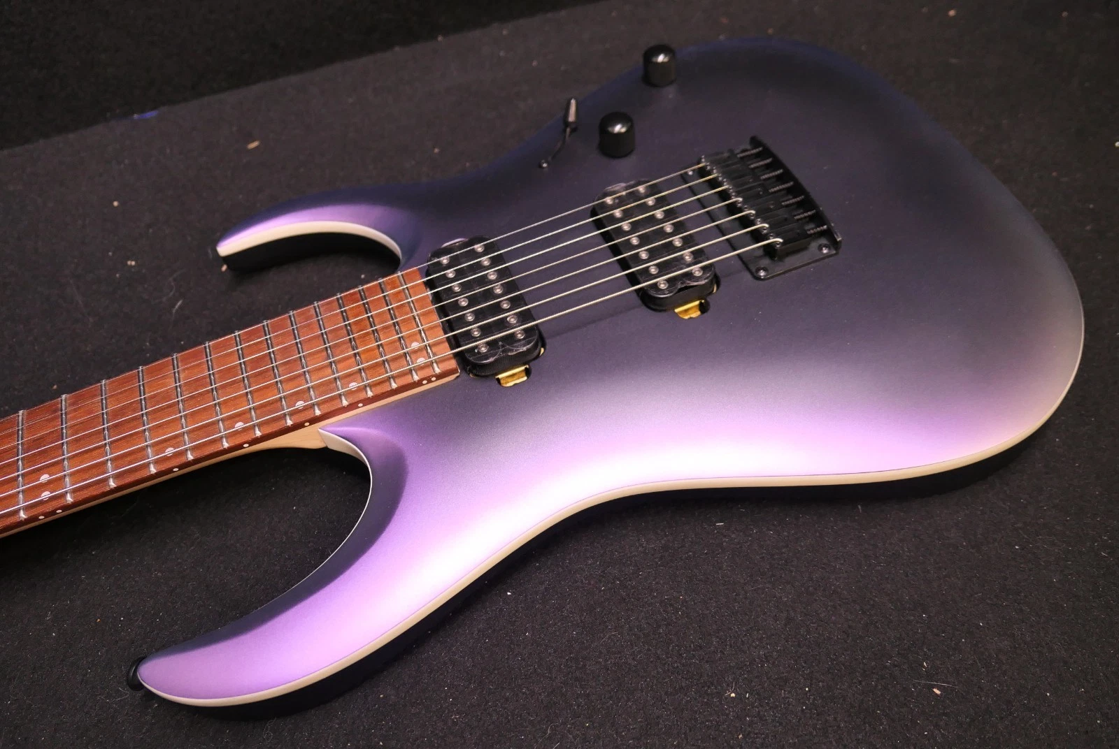 IBANEZ RGA742EX BAM 7 string Solid Body Guitar QUANTUM Pu s Black Aurora Burst