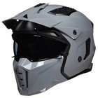 TALLA M - Cascos abiertos ILM para motocicletas 3/4, estilo vintage, retro, para ciclomotores, ATV, cruceros, DOT