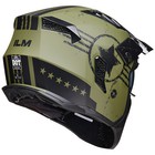TALLA M - Cascos abiertos ILM para motocicletas 3/4, estilo vintage, retro, para ciclomotores, ATV, cruceros, DOT
