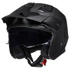 TALLA M - Cascos abiertos ILM para motocicletas 3/4, estilo vintage, retro, para ciclomotores, ATV, cruceros, DOT