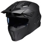 TALLA M - Cascos abiertos ILM para motocicletas 3/4, estilo vintage, retro, para ciclomotores, ATV, cruceros, DOT