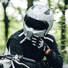 TALLA M - Cascos abiertos ILM para motocicletas 3/4, estilo vintage, retro, para ciclomotores, ATV, cruceros, DOT