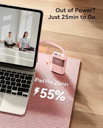 INIU Pocket Size Portable Charger  Ultra Small 10000mAh 45W PD Power Bank  Fast Charging Battery Pack  Travel Essentials Powerbank for iPhone 17 16 Pro Air  Xiaomi 17 Pro Max 16 15 14  Samsung S24 etc