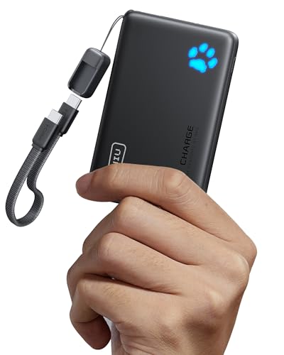 INIU Portable Charger  Ultra Slim 10000mAh 45W PD Power Bank  USB C in&Out Fast Charging Battery Pack  Travel Essential Phone Powerbank Compatible with iPhone 17 16 15 Samsung S22 S21 Google iPad etc