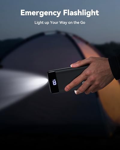 INIU Portable Charger  Smallest 22 5W 20000mAh USB C in & Out Power Bank Fast Charging  PD 3 0 QC 4 0 LED Display Phone Battery Pack Compatible with iPhone 17 16 15 14 Pro Samsung S24 Google iPad etc