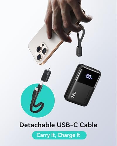 INIU Power Bank  25000mAh 100W USB C Laptop Portable Charger  PD QC Fast Charging 3 Output Battery Pack  Travel Charger for Laptop MacBook iPad Tablet Steam Deck iPhone 17 16 15 14 Pro Samsung S25 etc