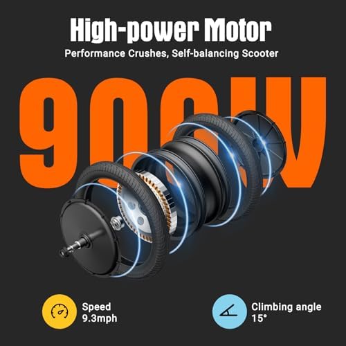 INMOTION E20 Electric Unicycle  Dual Tire Self Balancing Design with UL2272 Certified Safety  14 Wheel  900W Peak Power  Up to 18 6 Miles  12 4 MPH  Lightweight for Easy Learning