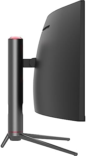 INNOCN 49 OLED Ultrawide Curved Gaming Monitor 5120 x 1440p 144Hz  0 03ms  USB Type C 90W  HDMI 2 1  DisplayPort  USB Hub  Speakers  Adaptive Sync  Adjustable Stand  Black