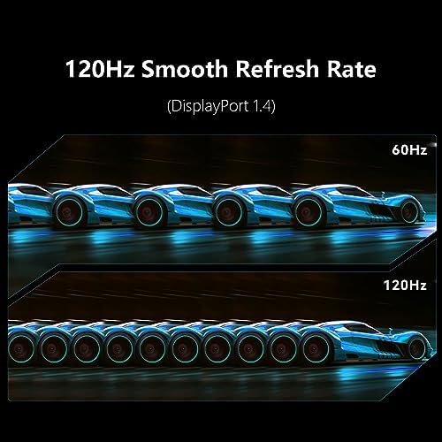 INNOCN 49 OLED Ultrawide Curved Gaming Monitor 5120 x 1440p 144Hz  0 03ms  USB Type C 90W  HDMI 2 1  DisplayPort  USB Hub  Speakers  Adaptive Sync  Adjustable Stand  Black