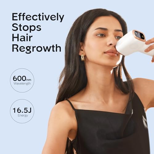 INNZA IPL Hair Removal with Ice Cooling Care Function for Women Long Lasting Results 999 999 Flashes Painless Hair Removal  Hair Removal Device for Armpits Legs Arms Bikini Line Corded