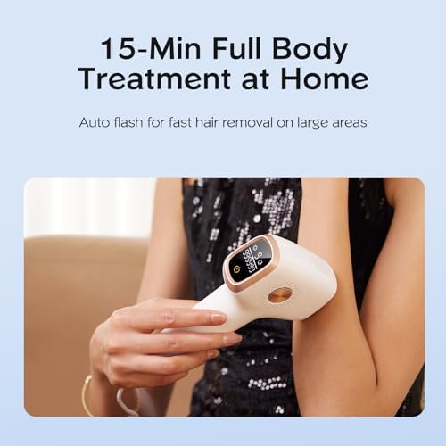 INNZA IPL Hair Removal with Ice Cooling Care Function for Women Long Lasting Results 999 999 Flashes Painless Hair Removal  Hair Removal Device for Armpits Legs Arms Bikini Line Corded