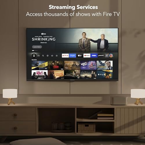INSIGNIA 50 Class F50 Series LED 4K UHD Smart Fire TV  Voice Remote with Alexa  Stream Live TV Without Cable