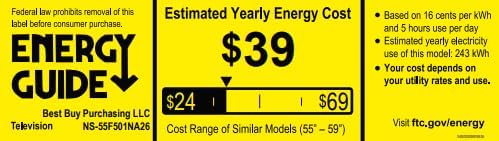 INSIGNIA 55 inch Class F50 Series LED 4K UHD Smart Fire TV with Alexa Voice Remote  NS 55F501NA26 