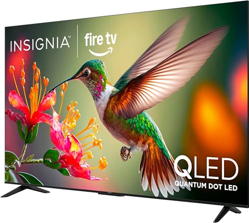 INSIGNIA 65" Class QF Series LED 4K UHD QLED Smart Fire TV with Alexa Voice Remote (NS65-UQFL26)