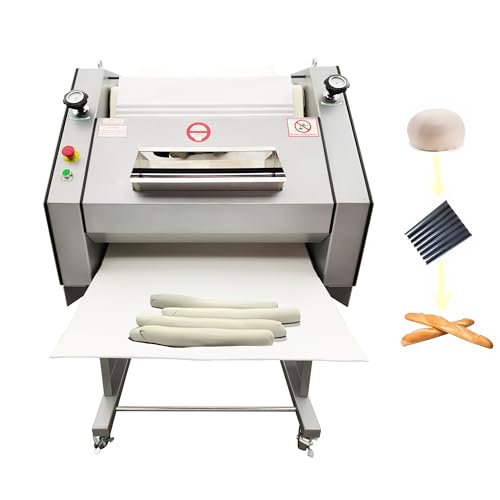 INTSUPERMAI French Baguette Making Machine Commercial Toast Bagueet Bread Making Machine 1 76oz 42 33oz French Bread Dough Roller Forming Machine Bahuette Bread Making Machine 110V