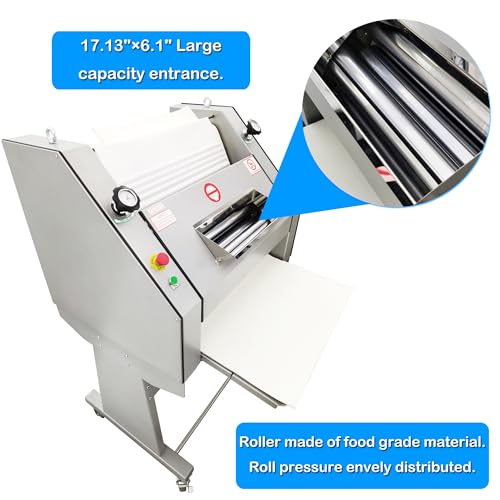 INTSUPERMAI French Baguette Making Machine Commercial Toast Bagueet Bread Making Machine 1 76oz 42 33oz French Bread Dough Roller Forming Machine Bahuette Bread Making Machine 110V