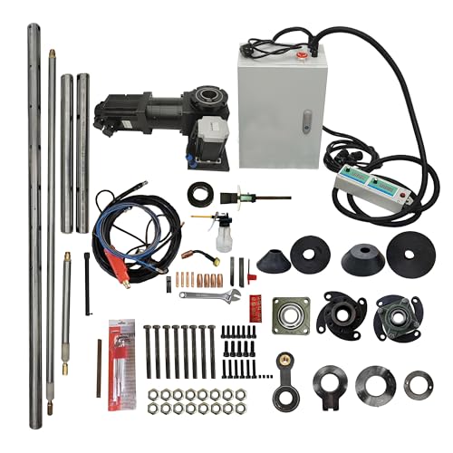 INTSUPERMAI Portable Line Boring and Welding Machine Bore Welder 110V Hole Drilling Connecting Rod Boring Machine European Connector NO Welder for Excavators Cranes Loaders