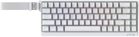 IROK MU68 Ultra Rapid Trigger Magnetic Switch Keyboard  Zero Dead Zone  Hot Swapped RGB Programmable  RT 0 01mm 8K  Low Latency Wired Gaming Keyboard for Win/Mac Gamer Pink