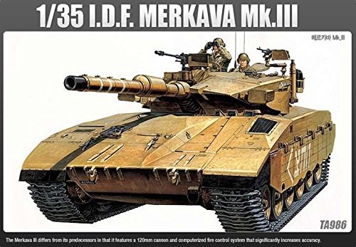 I D F  Merkava Mk lll Tank Plastic Model Kit Academy 1/35 Scale #13267 /item# G4W8B 48Q50251