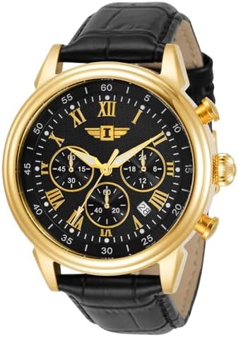 I by Invicta Mens 90242 001 Chronograph Black Dial